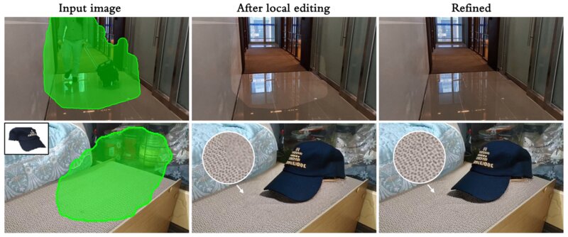 PixPerfect: Seamless Latent Diffusion Local Editing with Discriminative Pixel-Space Refinement